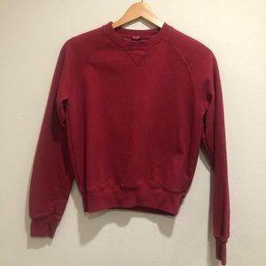 Brandy Melville red crewneck